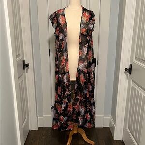 Betsey Johnson Multicolor Floral Cover-Up